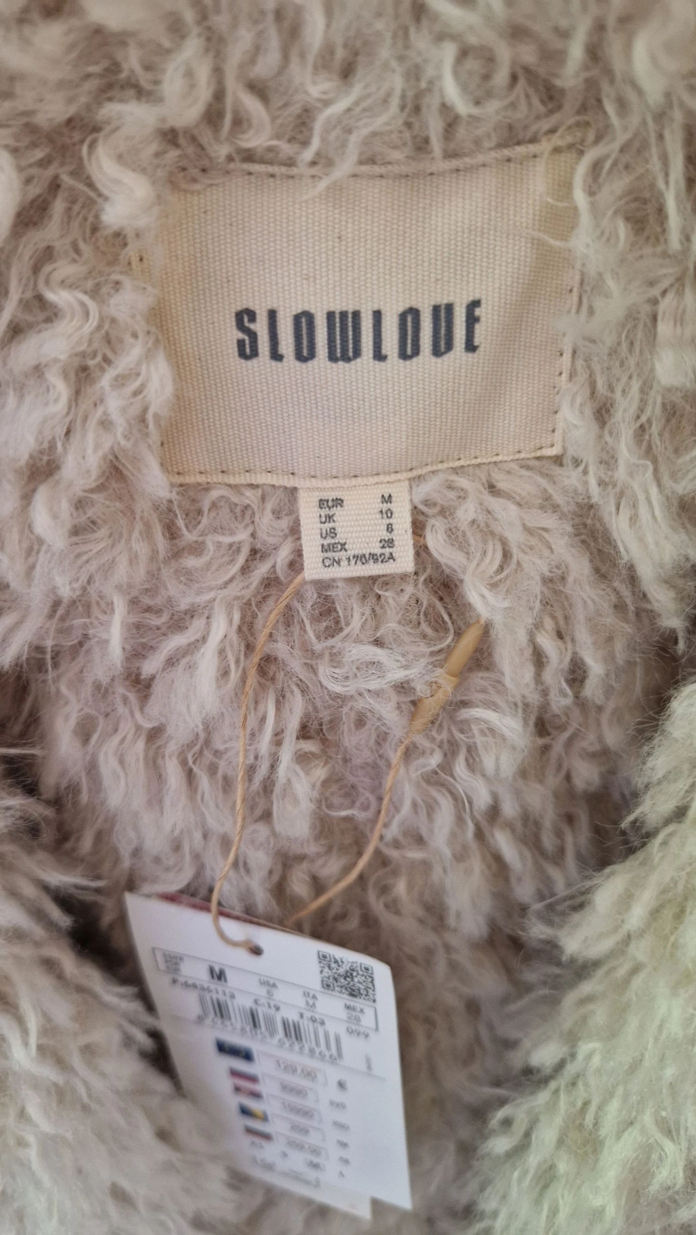 Dubbelzijdige vest van synthetische wol SLOWLOVE M NIEUW – photo 7